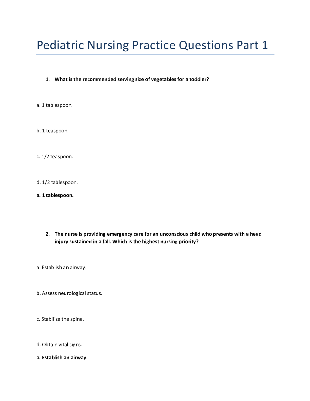 Preview image for Pediatric Nursing Practice